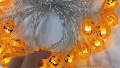 Halloween Decoration Pumpkin  Light  LED String Lights Lantern